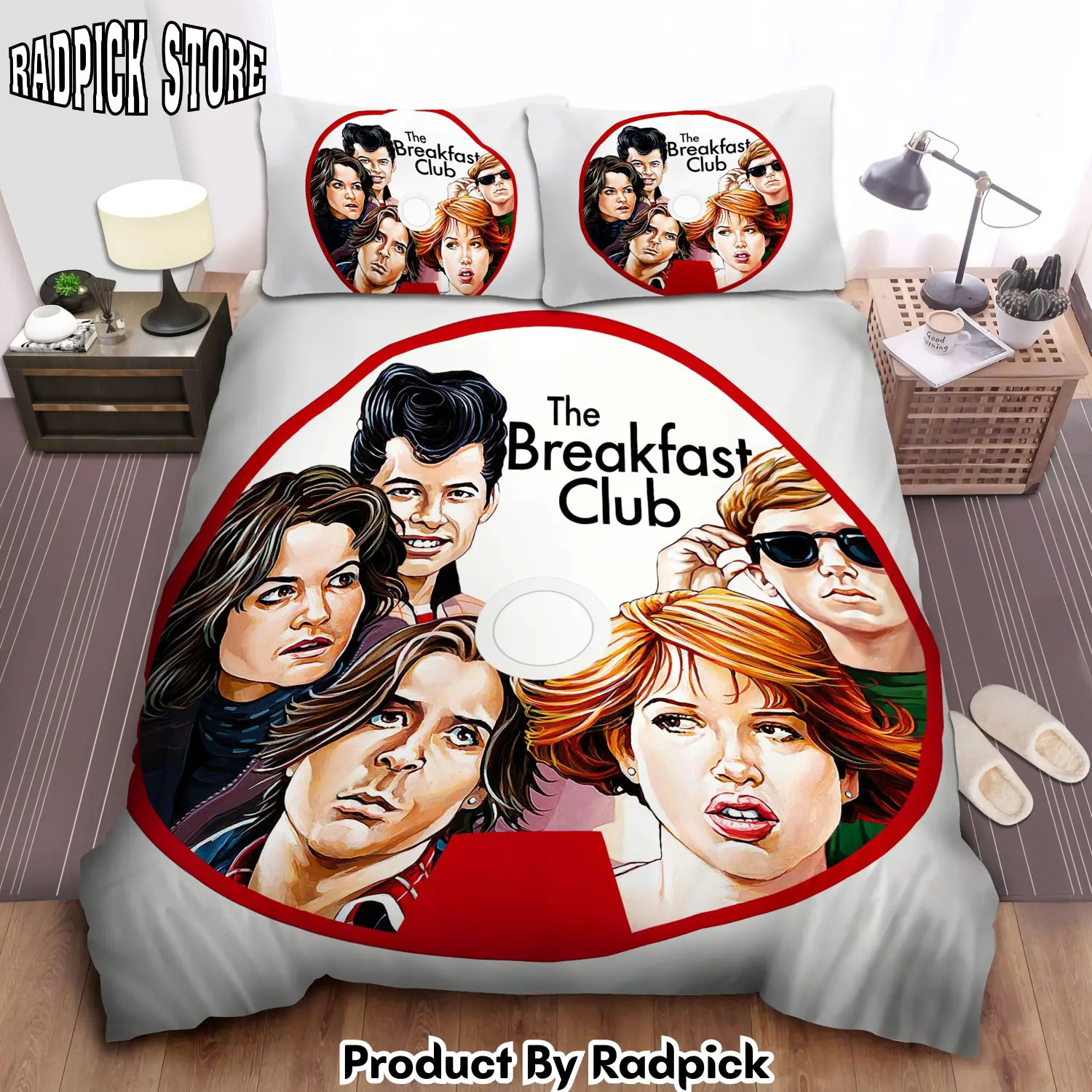 Radpick the breakfast club characters in comic art bed sheets spread comforter duvet cover bedding sets rp3271322